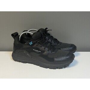 Brandblack Los Angeles Black Gray Mesh Low Top Grid Sneakers Men's Size 11